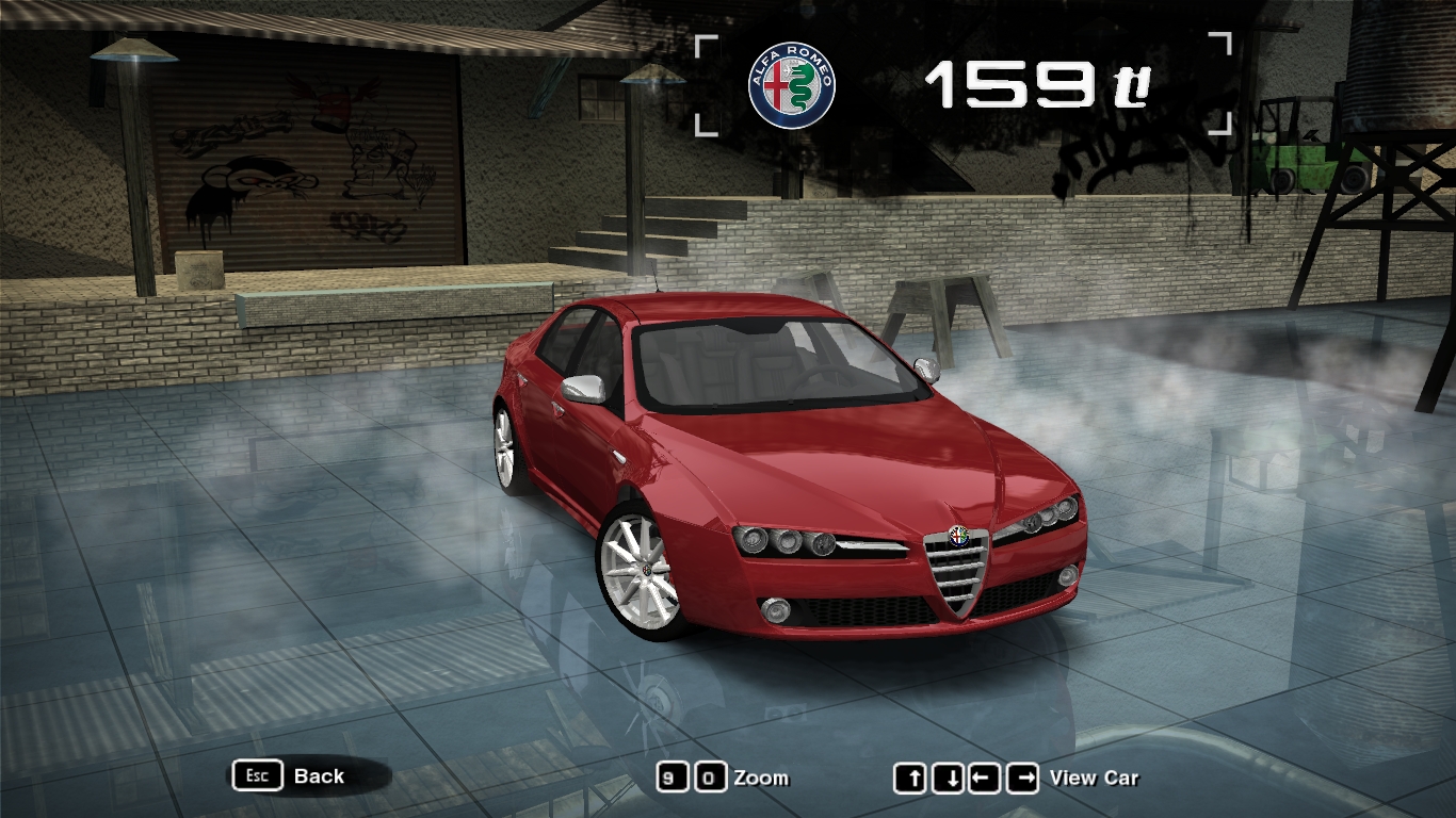 Need For Speed Most Wanted Alfa Romeo 159Ti