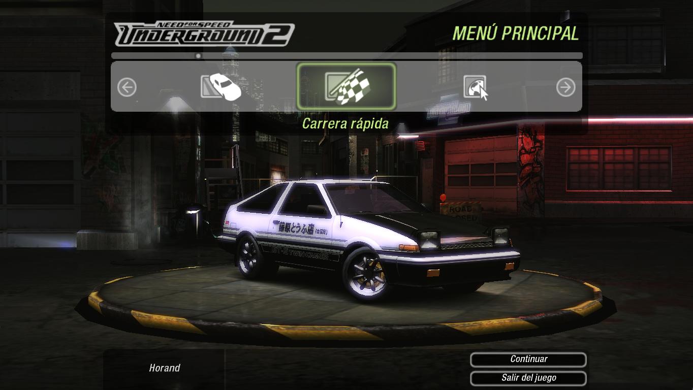 Need For Speed Underground 2 Initial-D Vinyl (By xiaojieyule) Fixed