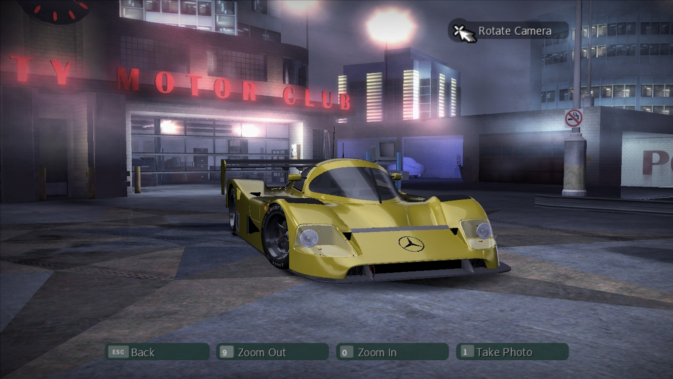 Need For Speed Carbon Mercedes Benz C11