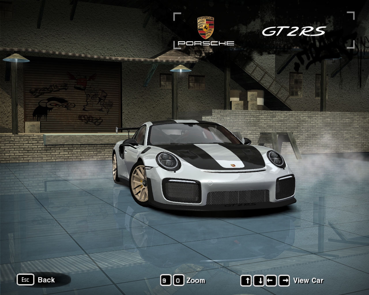 Need For Speed Most Wanted Porsche 911 GT2RS Weissach (991.2)