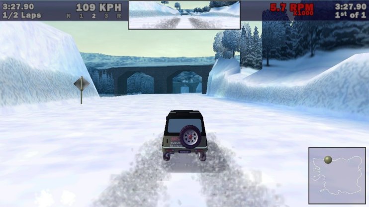 Need For Speed Hot Pursuit Snowy Woods