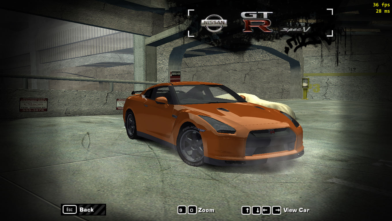 Need For Speed Most Wanted Nissan GT-R (R35 SPECV) v3.0 [2010]