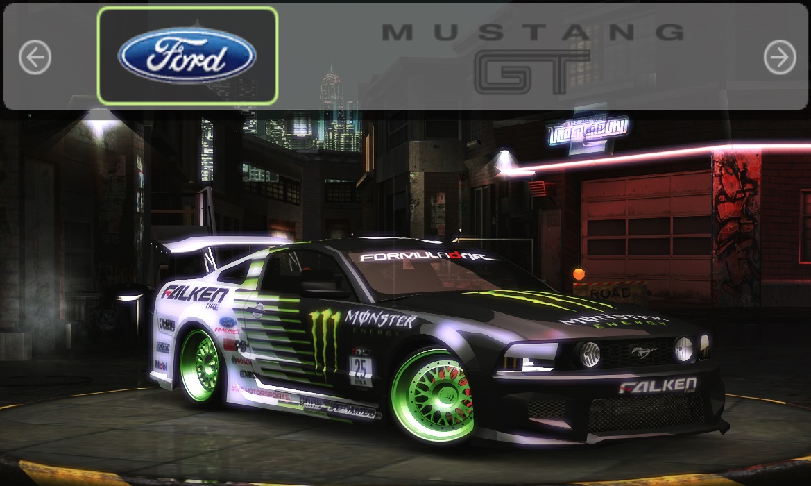 Need For Speed Underground 2 Pack Vinyls Ford Mustang GT