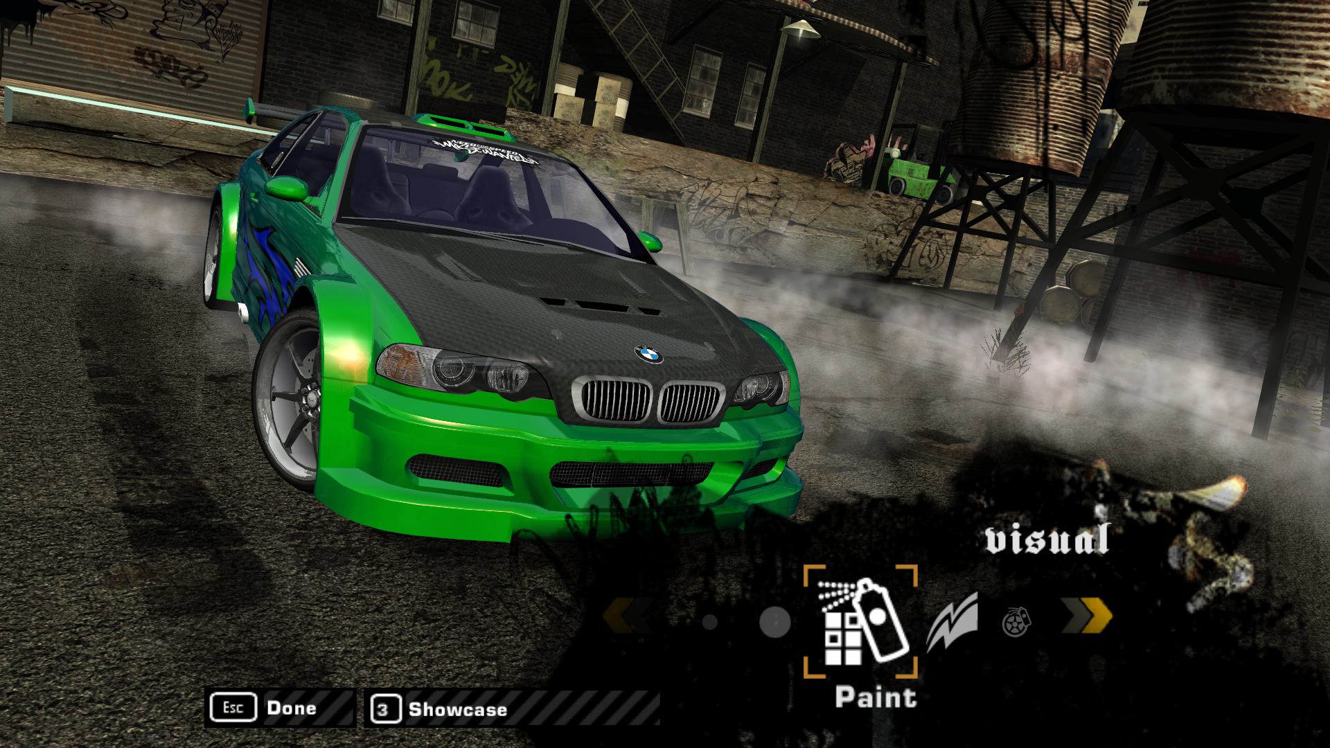 Need For Speed Most Wanted BMW M3 GTR Street: Fully Customizable