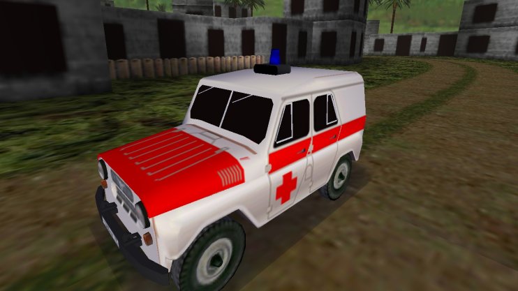 Need For Speed Hot Pursuit Various UAZ 469 Medical Service