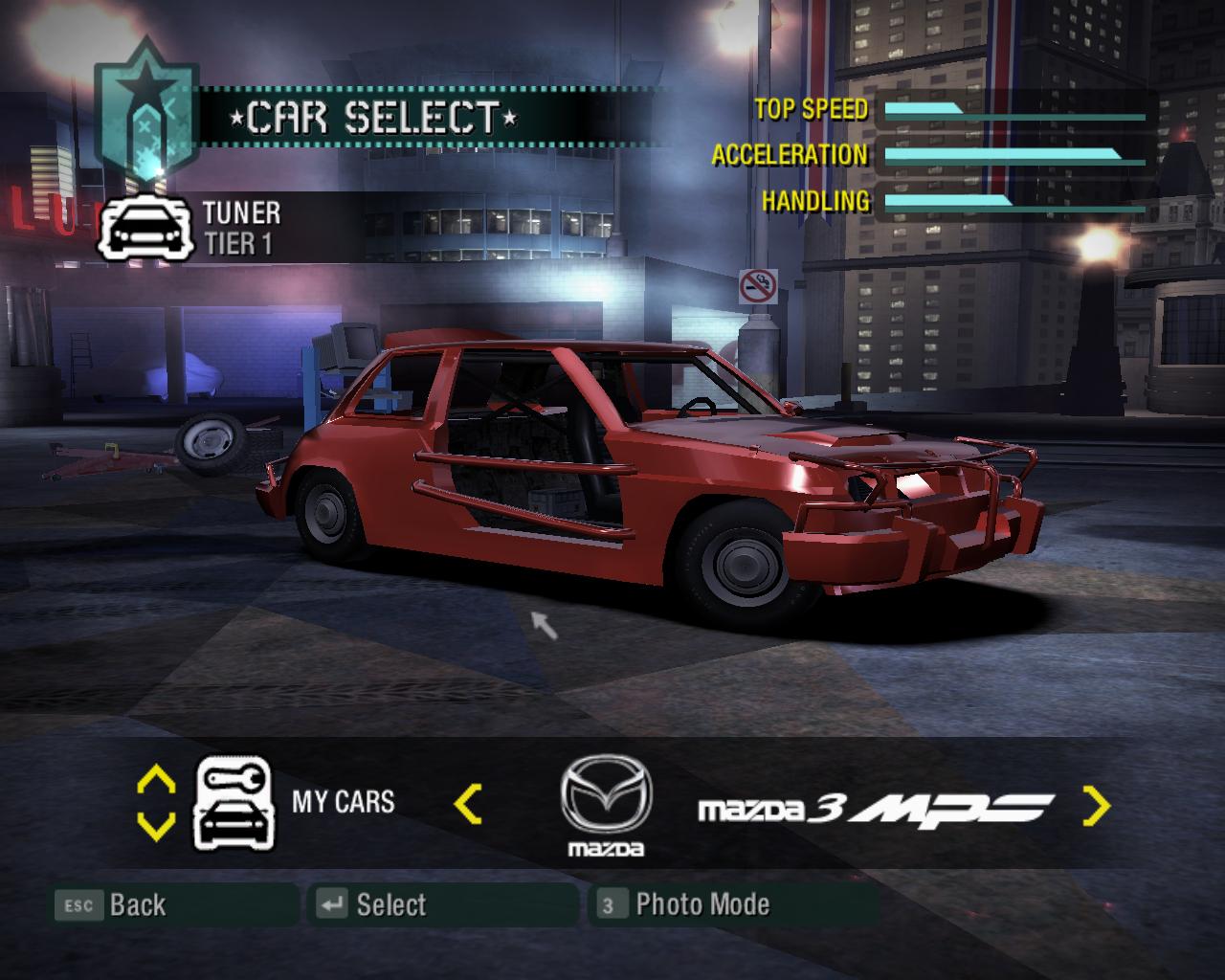 Need For Speed Carbon 1985 Renault LeCar(Chili)