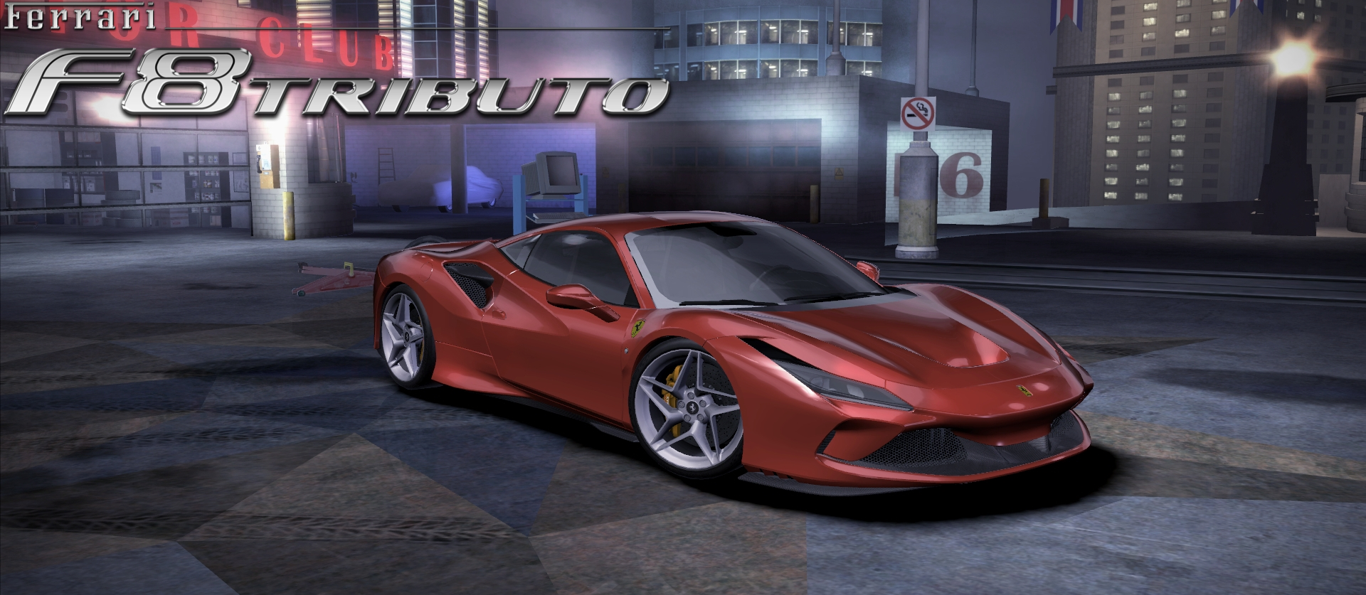Need For Speed Carbon Ferrari F8 Tributo