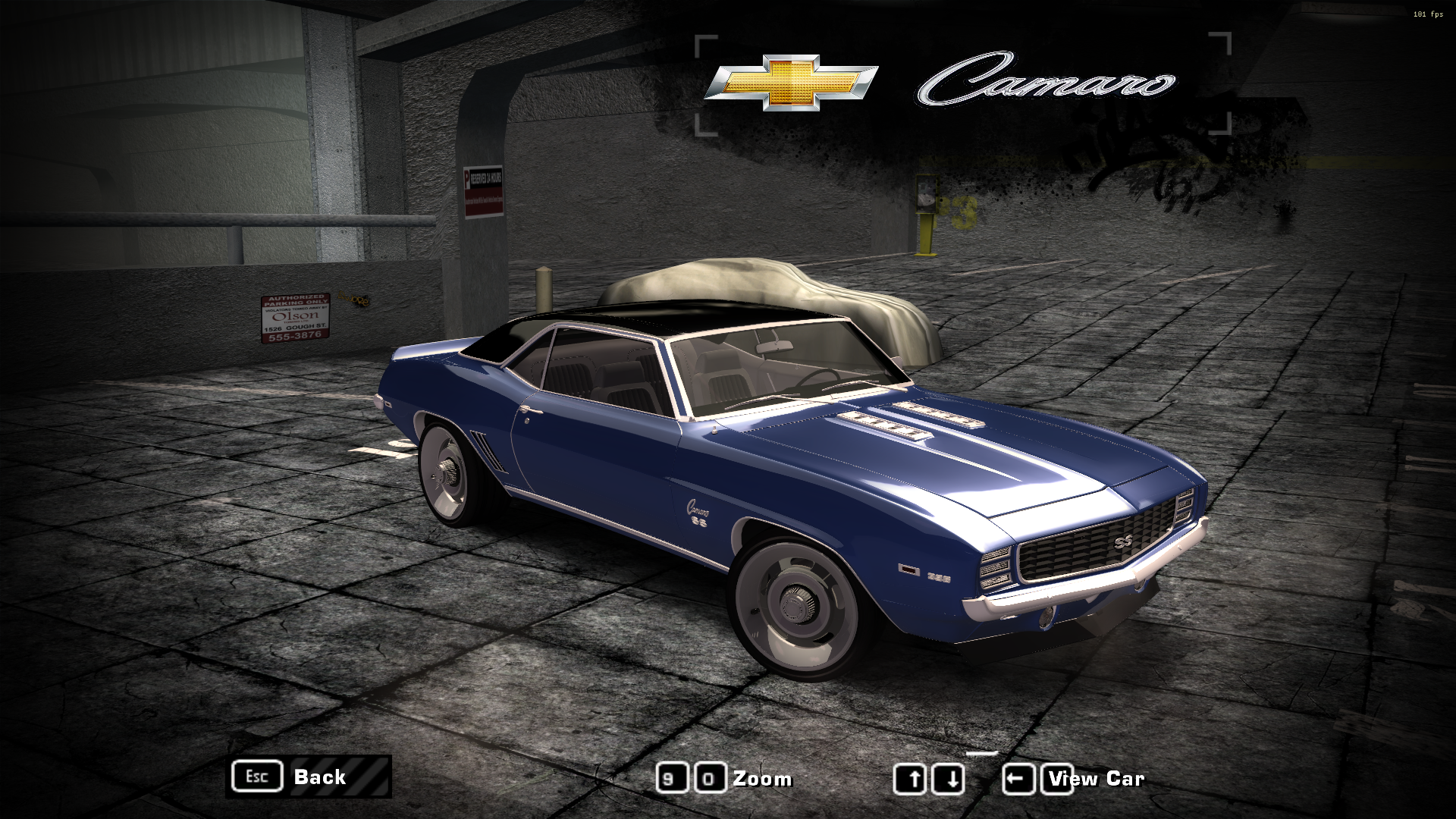 Need For Speed Most Wanted 1969 Chevrolet Camaro SS Coupe