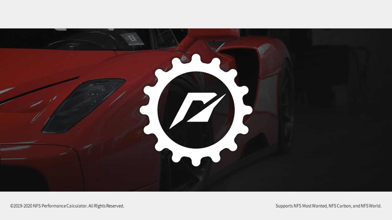 Need For Speed Most Wanted NFS Performance Calculator  - v0.9.04 / Build 24 (for MW/Carbon/World)