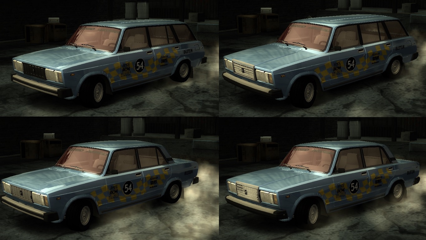 Need For Speed Most Wanted Lada 1500 (4 in 1)