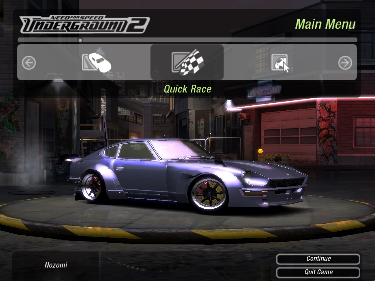 Need For Speed Underground 2 Nissan Fairlady Z(S30)