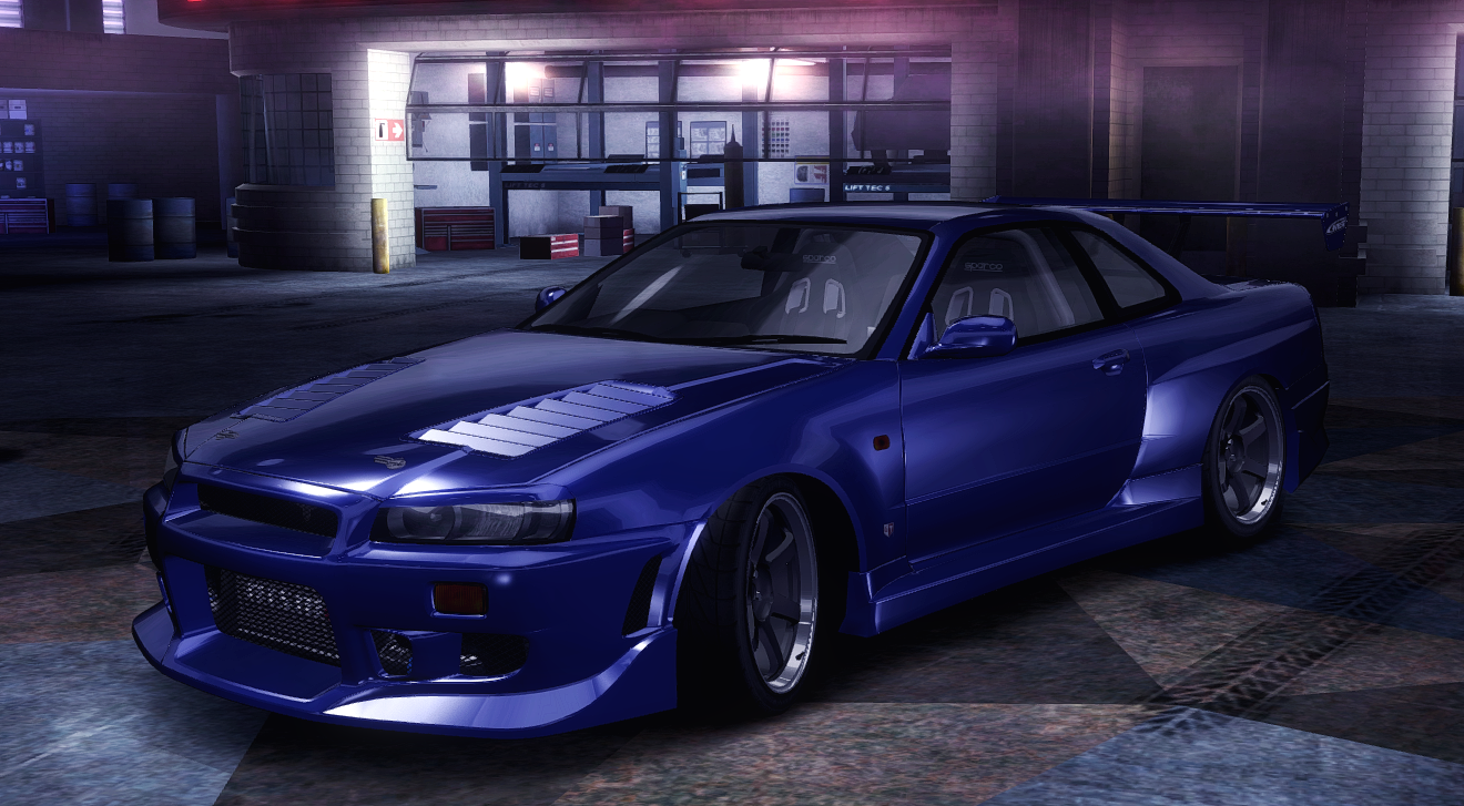 Need For Speed Carbon Nissan Skyline GT-R R34