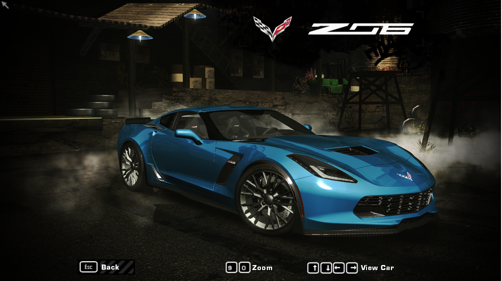 Need For Speed Most Wanted Chevrolet Corvette C7 Z06