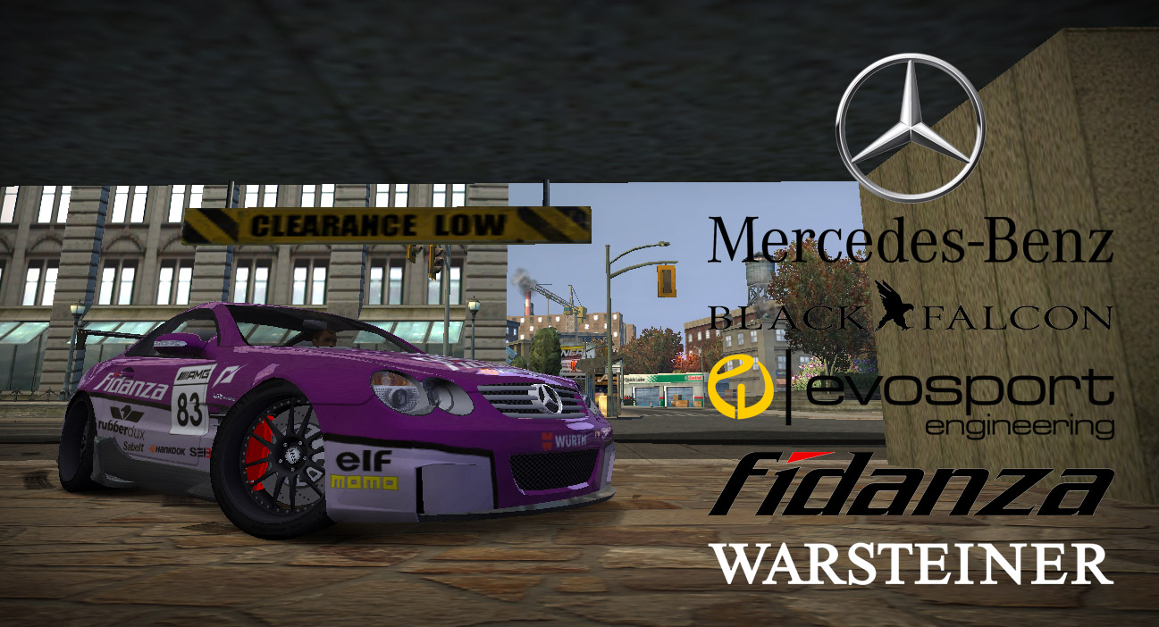 Need For Speed Most Wanted Mercedes Benz SL65 AMG Vinyls