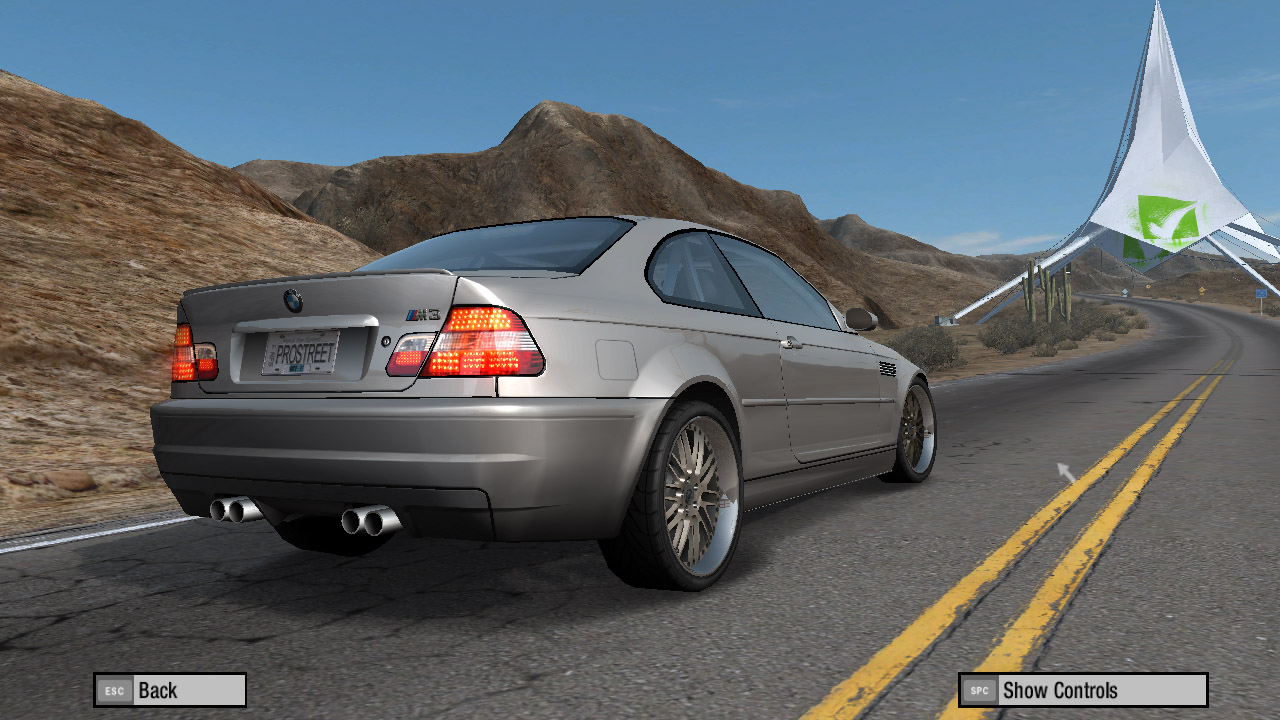 Need For Speed Pro Street BMW M3 E46 New Tailights