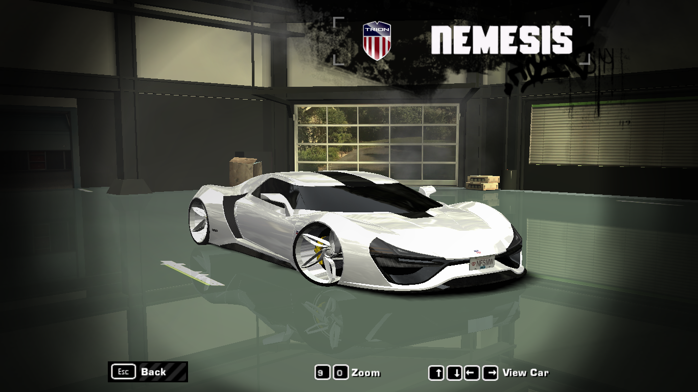 Need For Speed Most Wanted Various TRION Nemesis ( ADD-ON ) cars