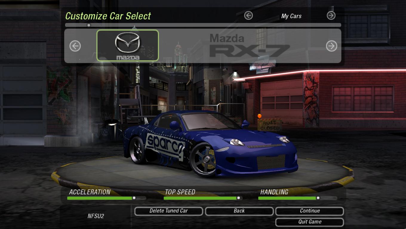 Need For Speed Underground 2 SAVE GAME 100% with Dyno all modes [self installable]