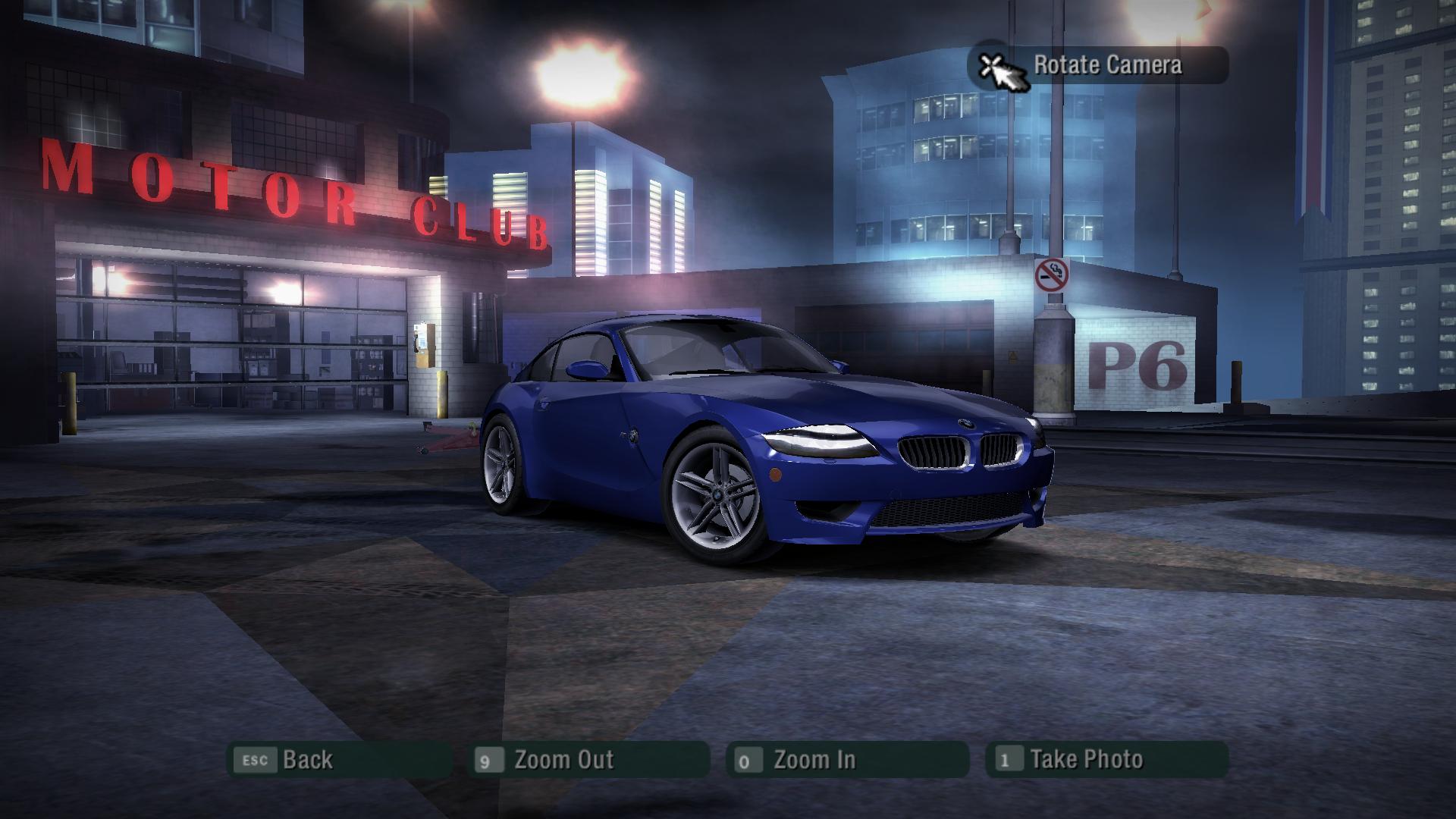 Need For Speed Carbon BMW Z4 M Coupe