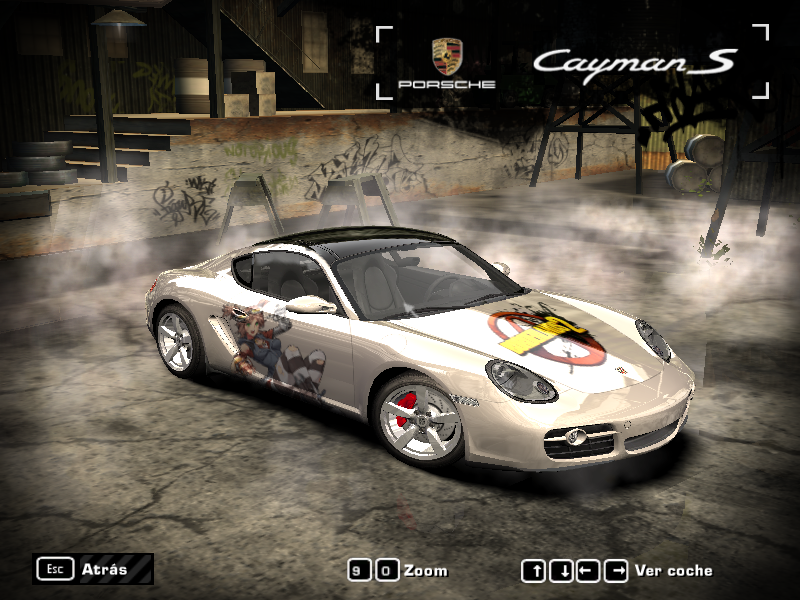 Need For Speed Most Wanted Porsche Vinil cayman s "Borderlands 2"
