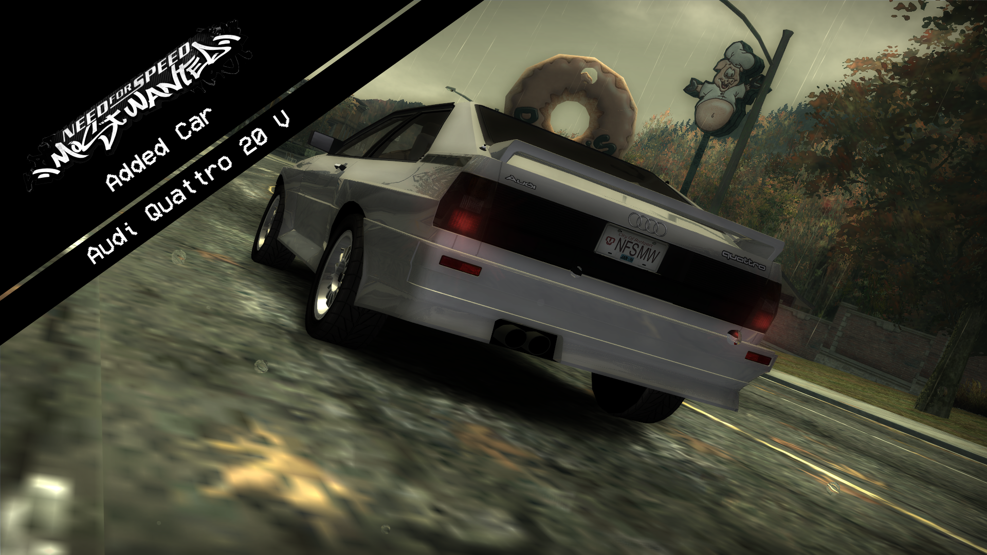 Need For Speed Most Wanted Audi Quattro 20 V (Addon)