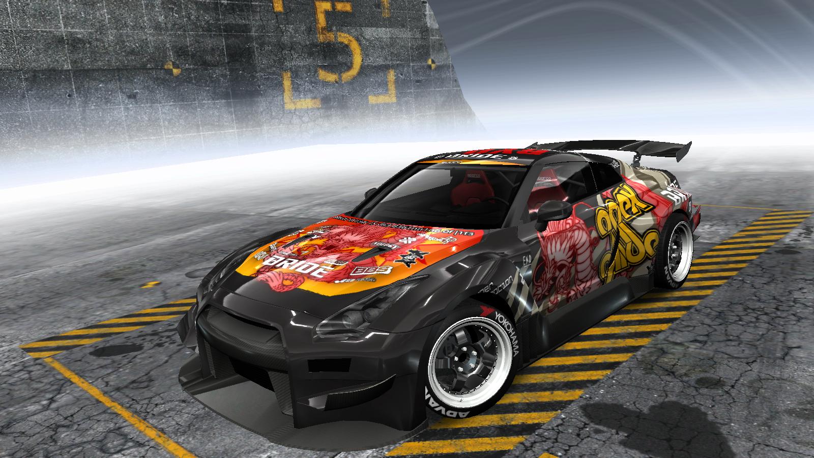 Need For Speed Pro Street Custom RYO's car part 1