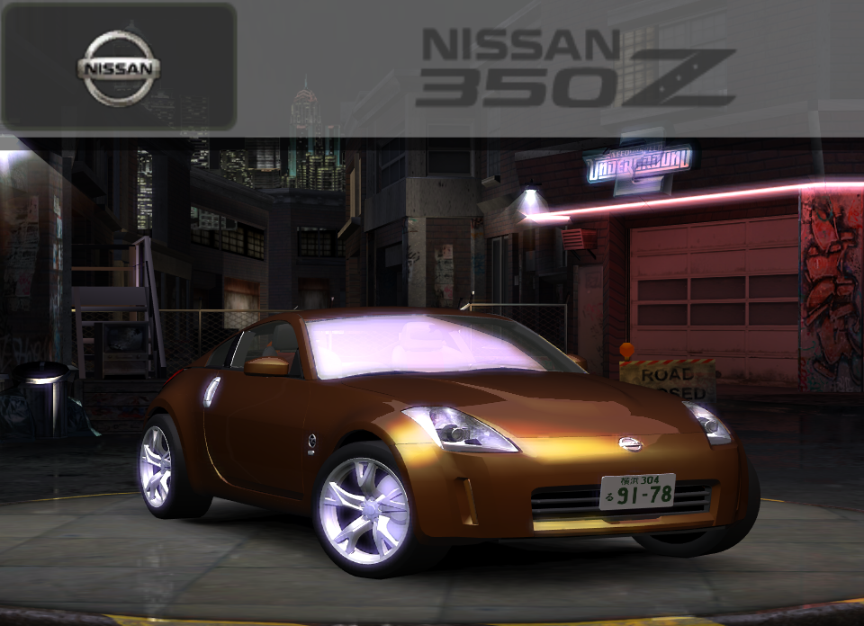 Need For Speed Underground 2 Nissan fairlady Z(z33&z34)