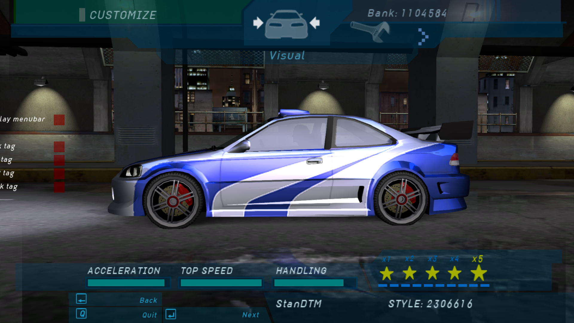 Need For Speed Underground Save + unical vynils