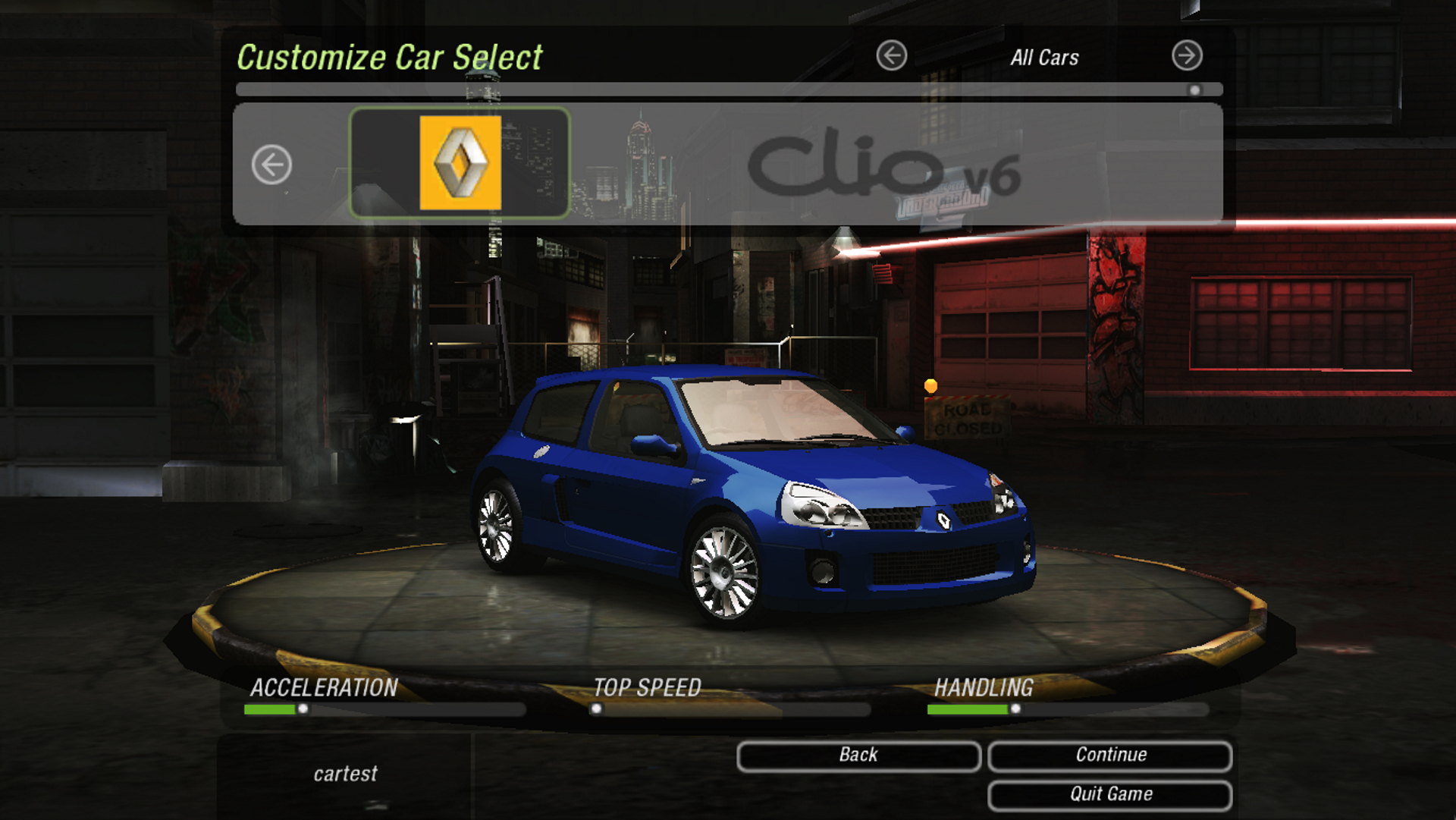 Need For Speed Underground 2 2005 Renault Clio V6 Sport with Extra Customization (ADDON)