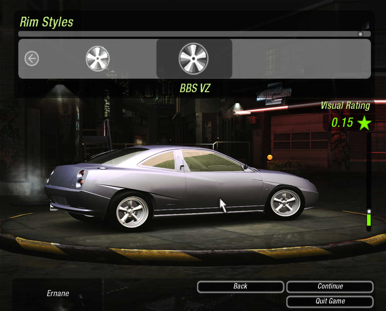 Need For Speed Underground 2 Fiat Coupe 20V - 2000