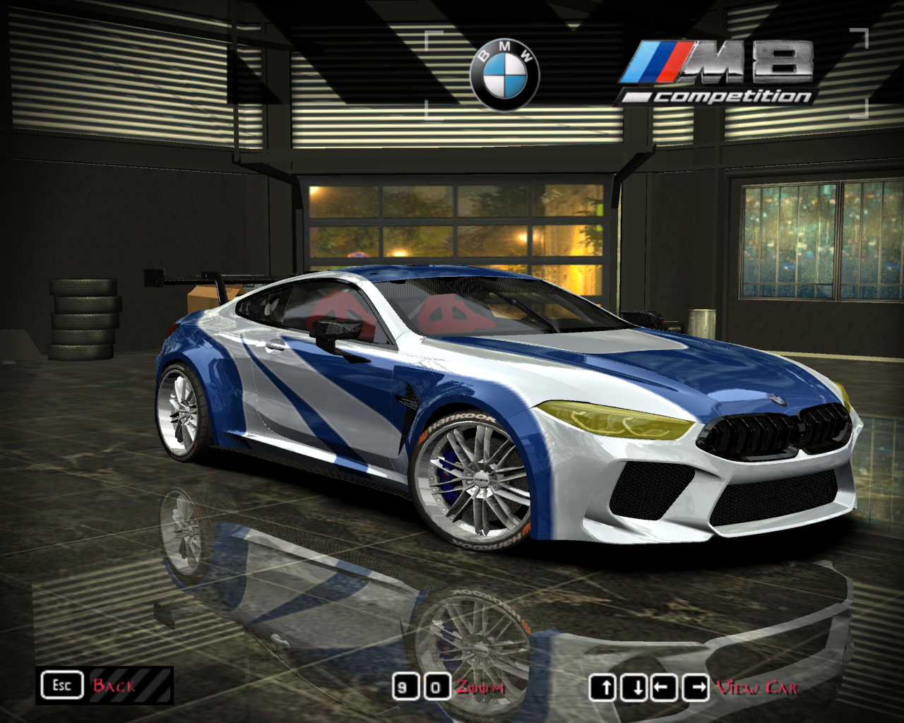 Need For Speed Most Wanted BMW M8 Most Wanted and Payback Livery