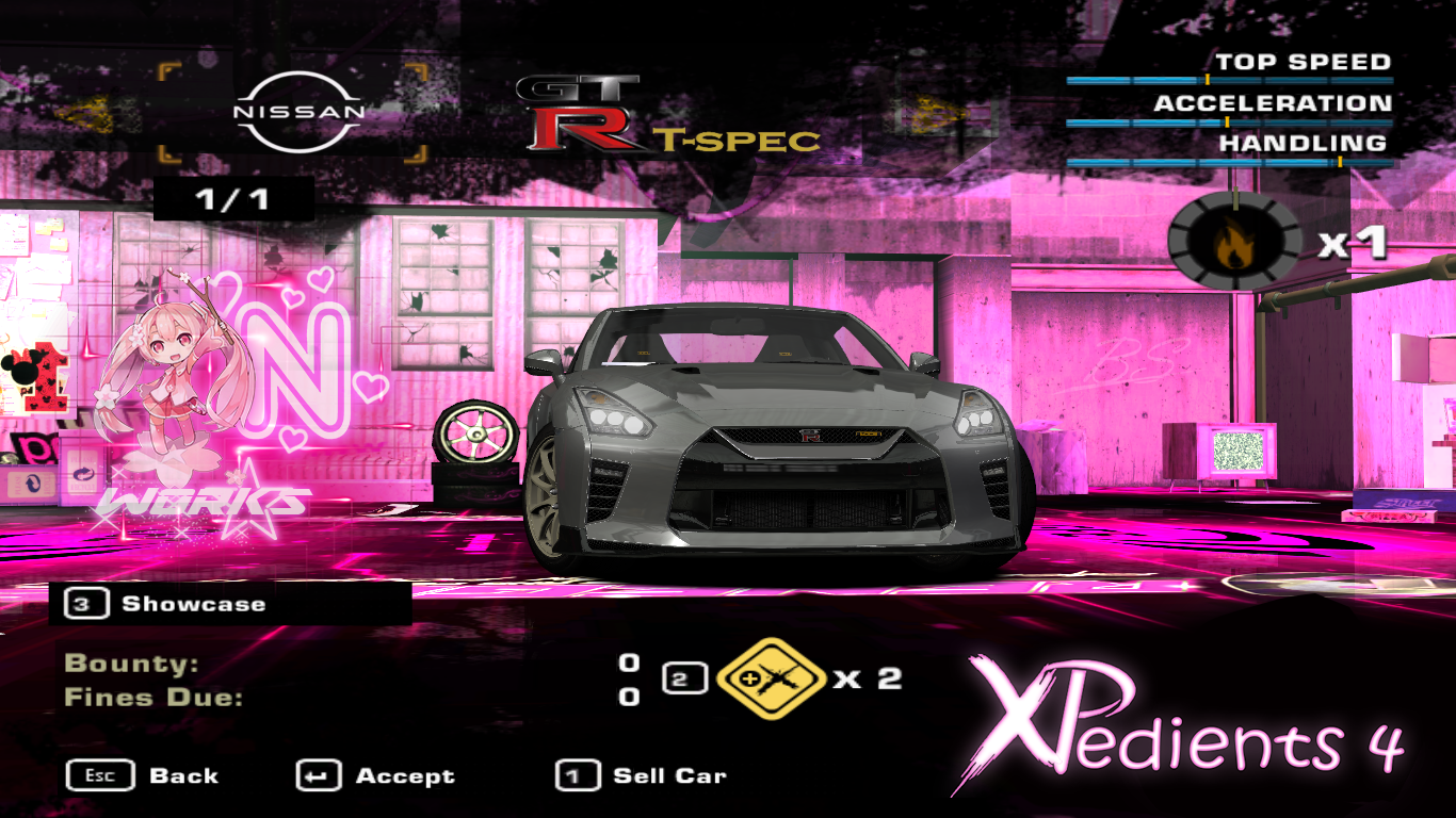 Need For Speed Most Wanted Nissan GT-R T-Spec