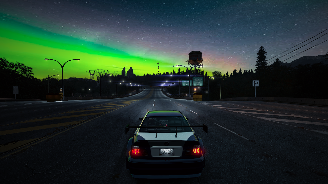 Need For Speed World New winter sky for nfs world