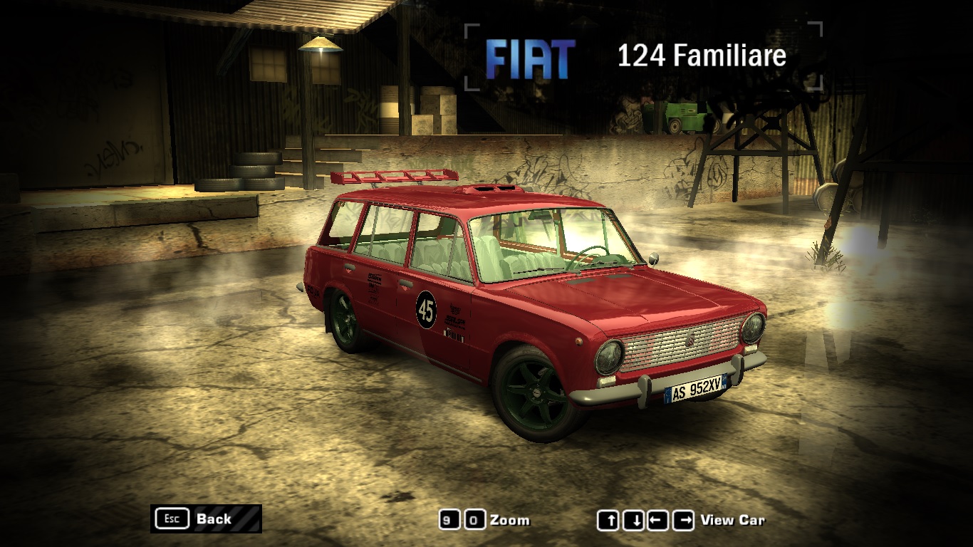 Need For Speed Most Wanted 1966 Fiat 124 Familiare