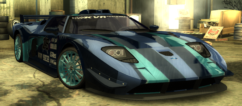 Need For Speed Most Wanted Luca Ciz's Ford GT Blacklist Vinyl