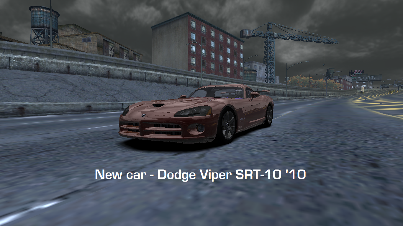 Need For Speed Most Wanted Dodge Viper SRT10 '10