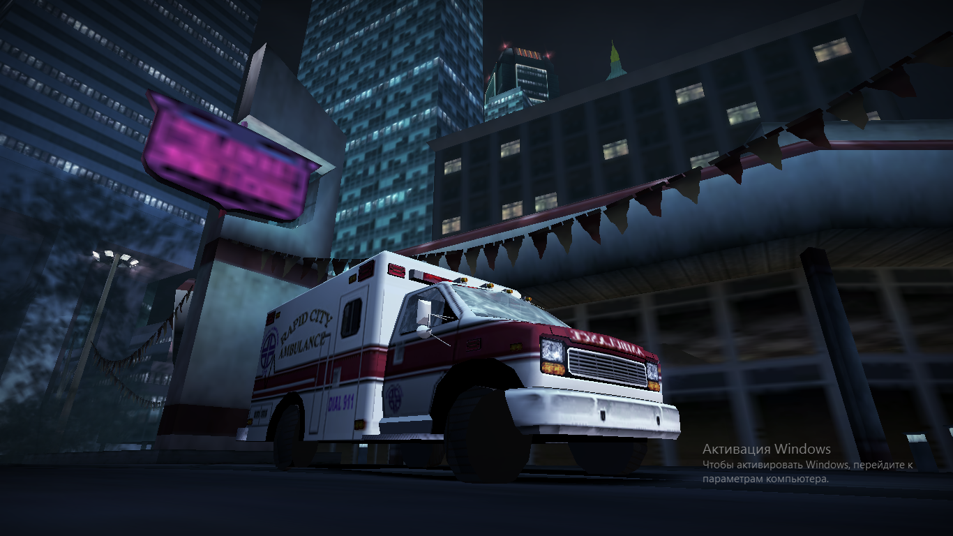 Need For Speed Carbon Traffic Save with traffic ambulance