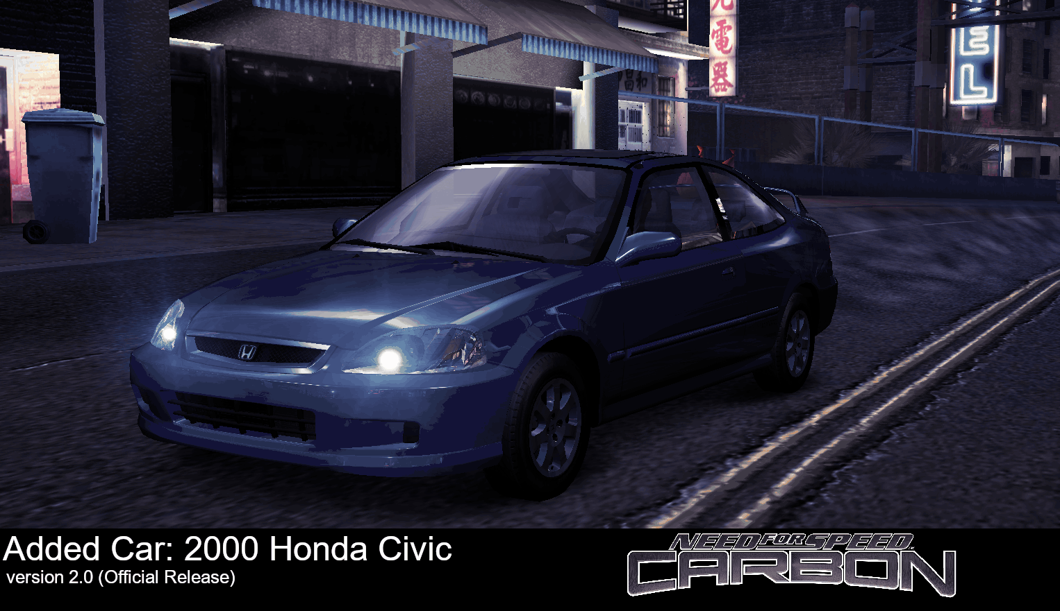 Need For Speed Carbon Honda Civic Si (EM1)