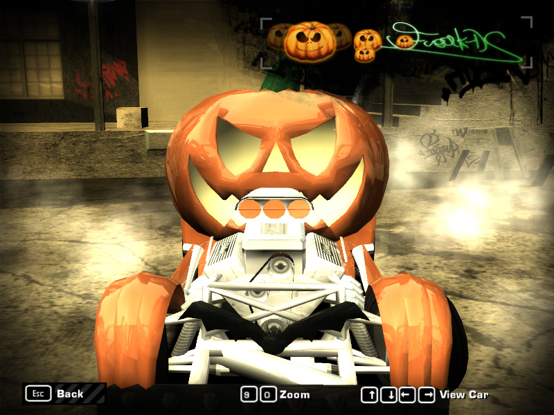 Need For Speed Most Wanted Fantasy Freak's crazy, gone nuts Pumpkin!