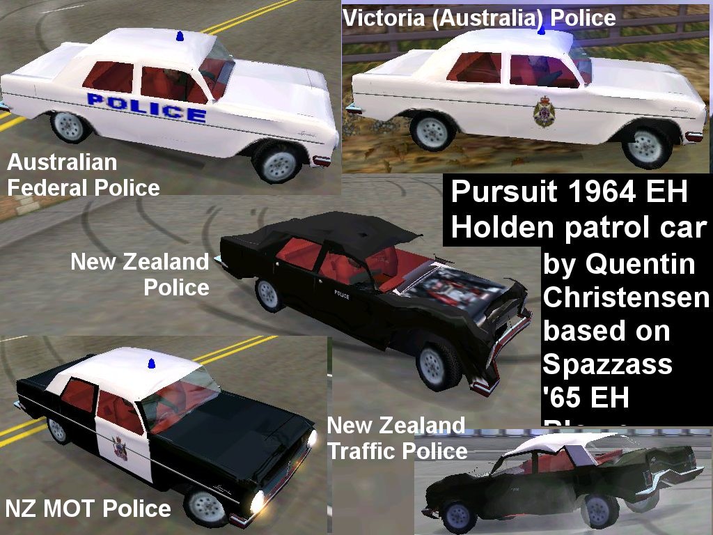 Need For Speed High Stakes Pursuit EH Holden Patrol Car