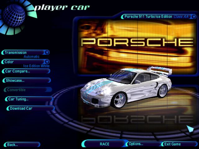 Need For Speed High Stakes Porsche 911 Ice Edition