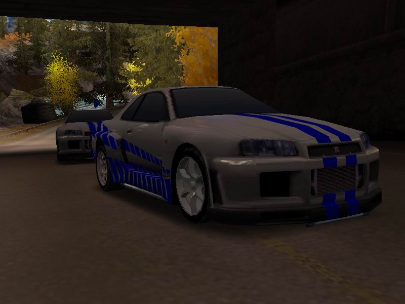 Need For Speed Hot Pursuit 2 2F2F Nissan Skyline R34 GTR