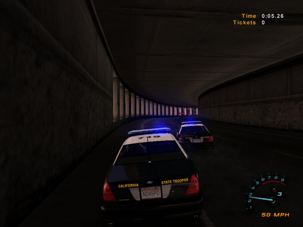 Need For Speed Hot Pursuit 2 Ford Cali Highway Patrol