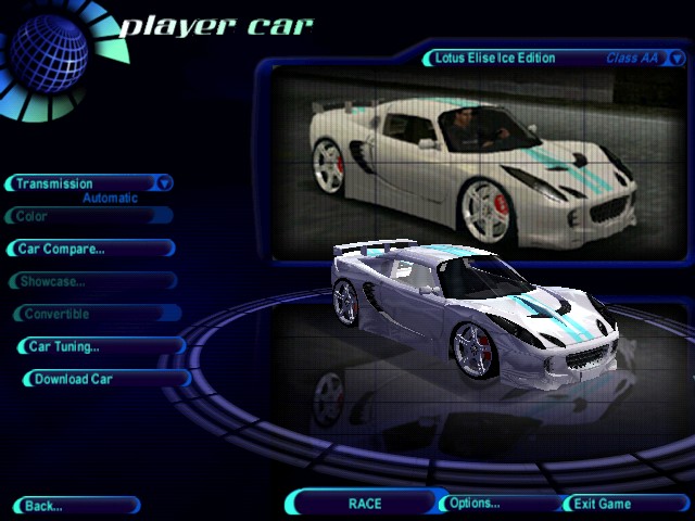 Need For Speed High Stakes Lotus Elise Ice Edition