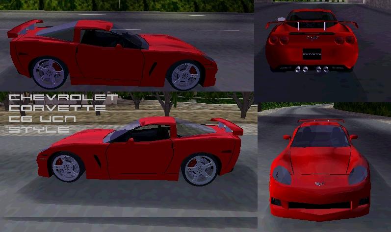 Need For Speed Hot Pursuit Chevrolet Corvette C6 UCN Style
