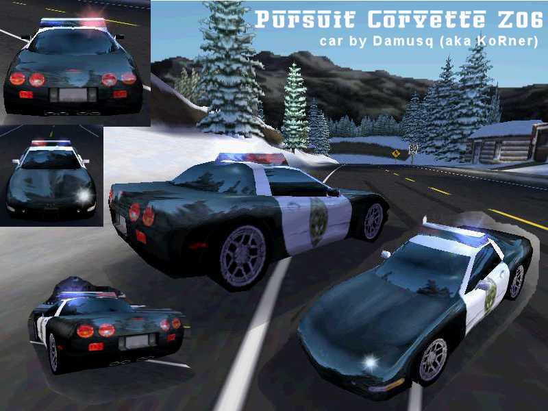 Need For Speed Hot Pursuit Chevrolet Pursuit Corvette Z06