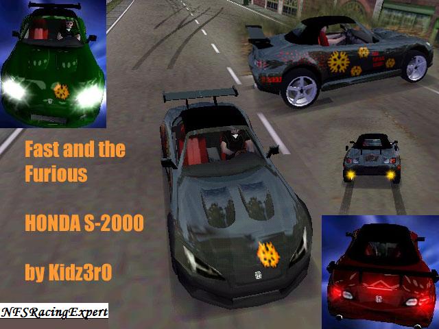 Need For Speed Hot Pursuit Fast N Furious 2001 Honda S2000