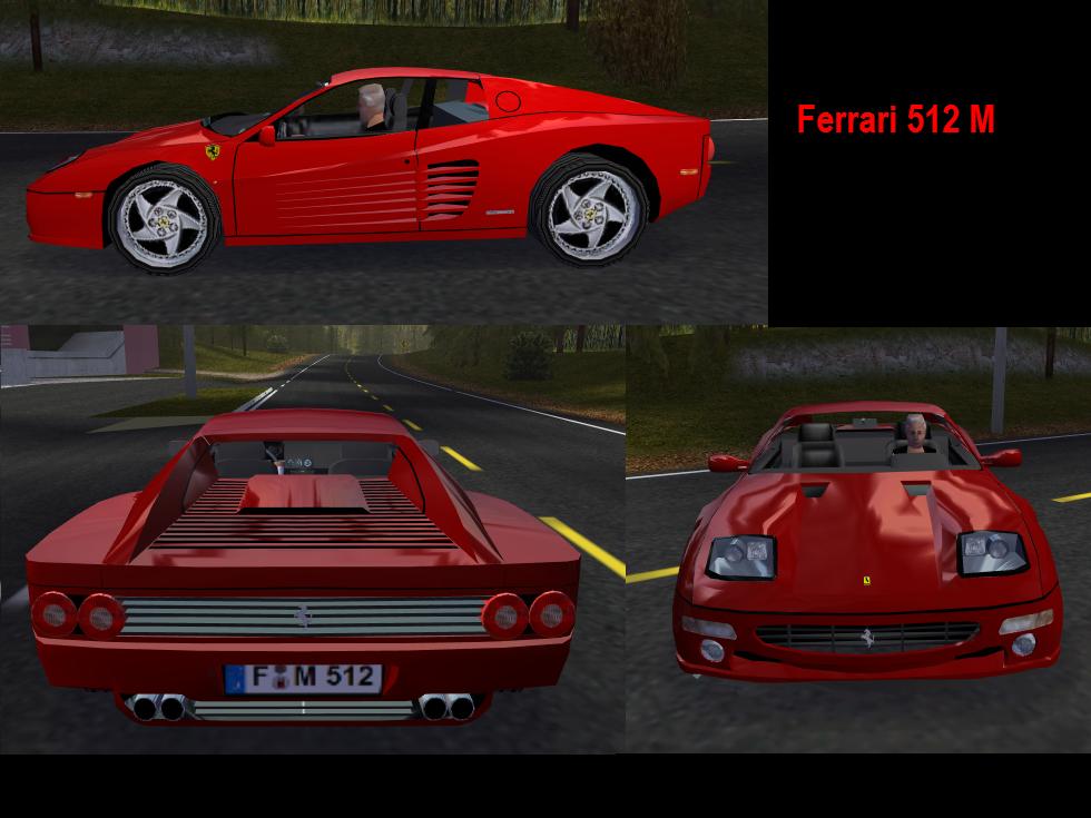 Need For Speed High Stakes Ferrari F512 M