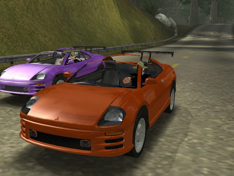Need For Speed Hot Pursuit 2 Mitsubishi Eclipse Spyder GT 2002
