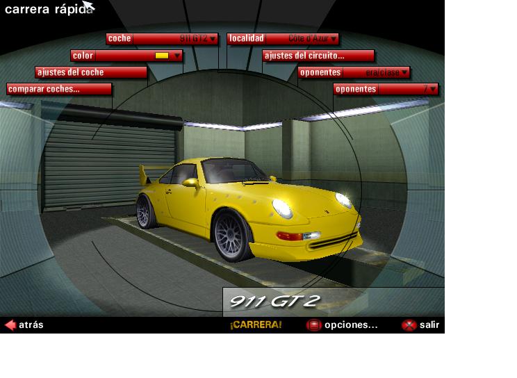 Need For Speed Porsche Unleashed Porsche 993 GT2 Road Version and 996 Turbo S