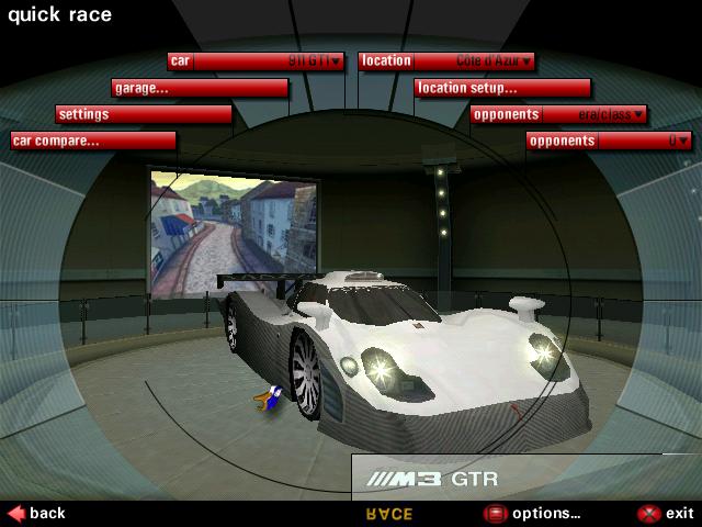 Need For Speed Porsche Unleashed Porsche 911GT1 